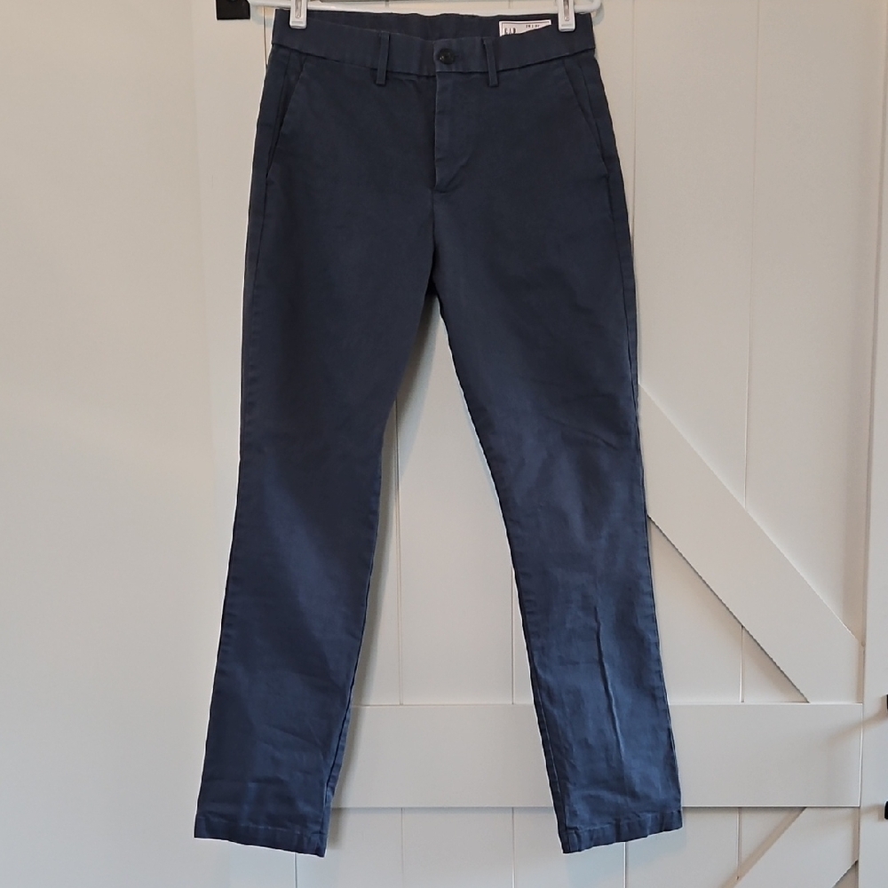 Men's GAP Blue Pants (Slim, 28 X 30)